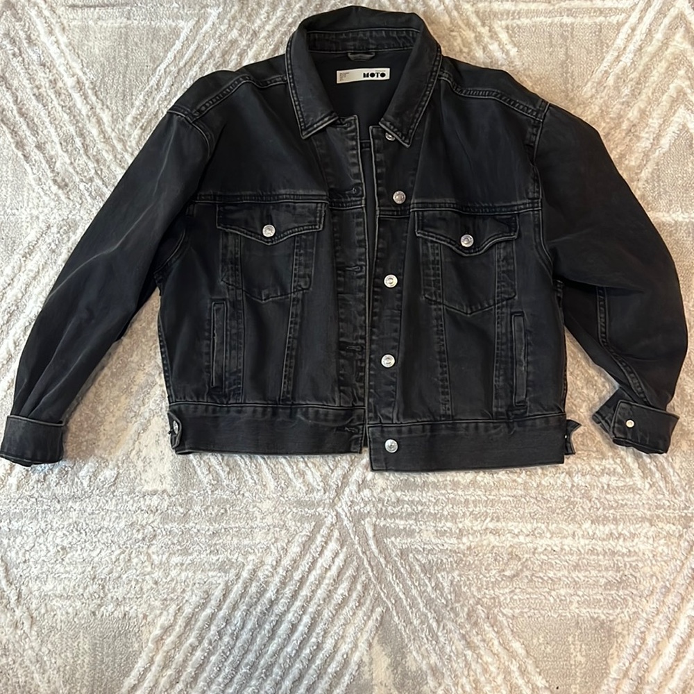 TOPSHOP Moto Denim Jacket